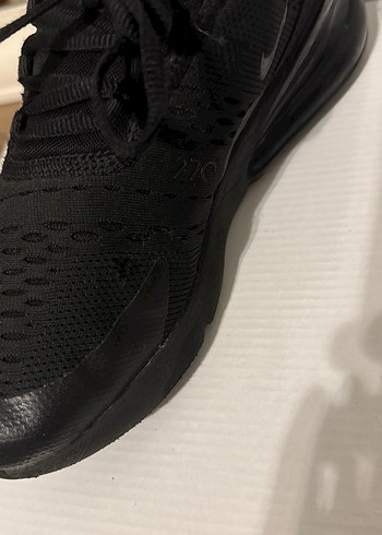 Siyah Bağcıklı Nike AIR270  Kadın Spor Ayakkabı - Görsel 5