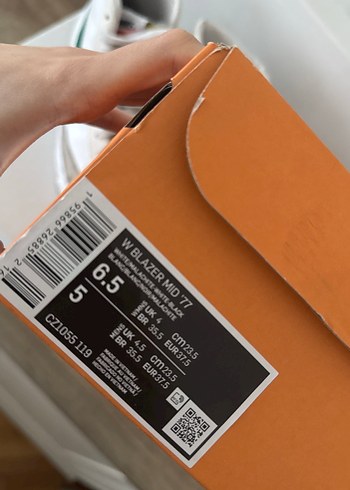 Nike Beyaz Yeşil Bilekli Kadın Spor Ayakkabı Blazer MİD 77 - Görsel 7