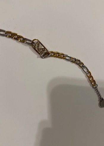 Yılan Desenli Zincir Detaylı Kadın Bijuteri Bileklik - Görsel 2