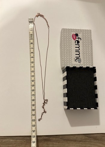 Bakır Bronz Rengi Balık Burcu Yıldız Haritalı Kolye - Görsel 2