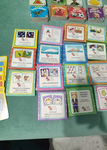 Çocuklar için renkli ve eğitici kitap seti - Görsel 3