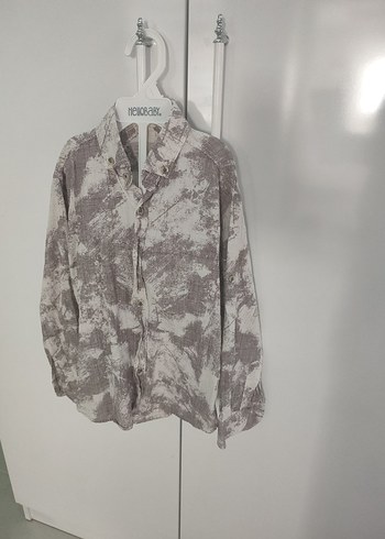 Zara Erkek Keten Gömlek - Görsel 3