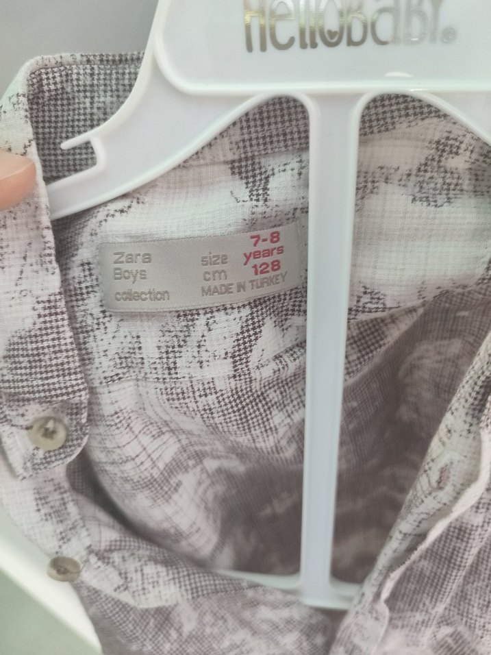 Zara Erkek Keten Gömlek - Görsel 4