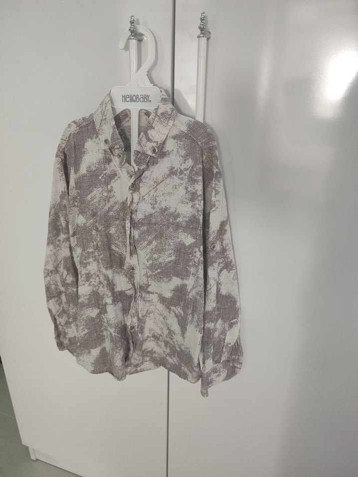 Zara Erkek Keten Gömlek - Görsel 3