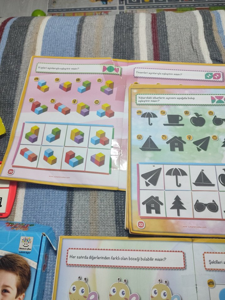 yukselen Zeka Dikkat Geliştirme Eğitici Oyun Seti - Görsel 2