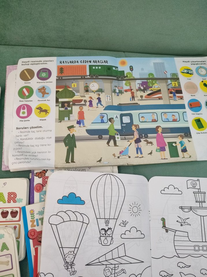 Çocuklar için Eğitici Kitap Seti - Görsel 5