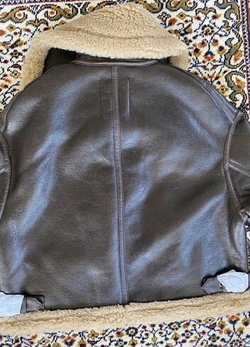 Zara Zara kahverengi mont biker
