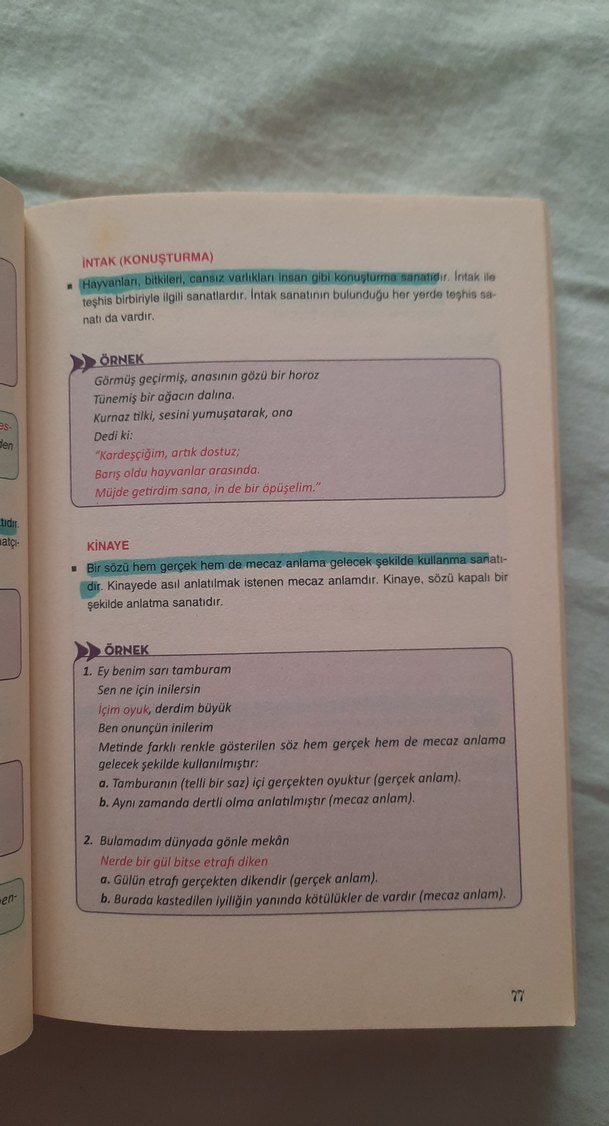 AYT Edebiyat Konu Anlatımı El Kitabı - Görsel 4