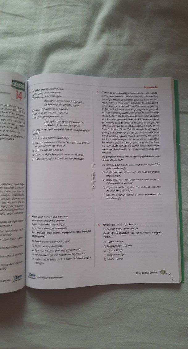AYT Pro Edebiyat Denemeleri 24x24 - Görsel 3