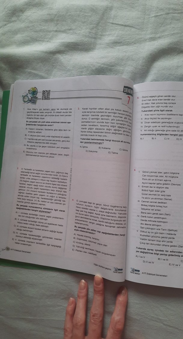 AYT Pro Edebiyat Denemeleri 24x24 - Görsel 4