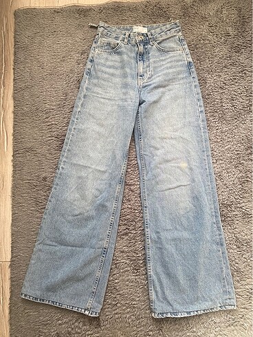xs Beden Bershka wide leg pantolon