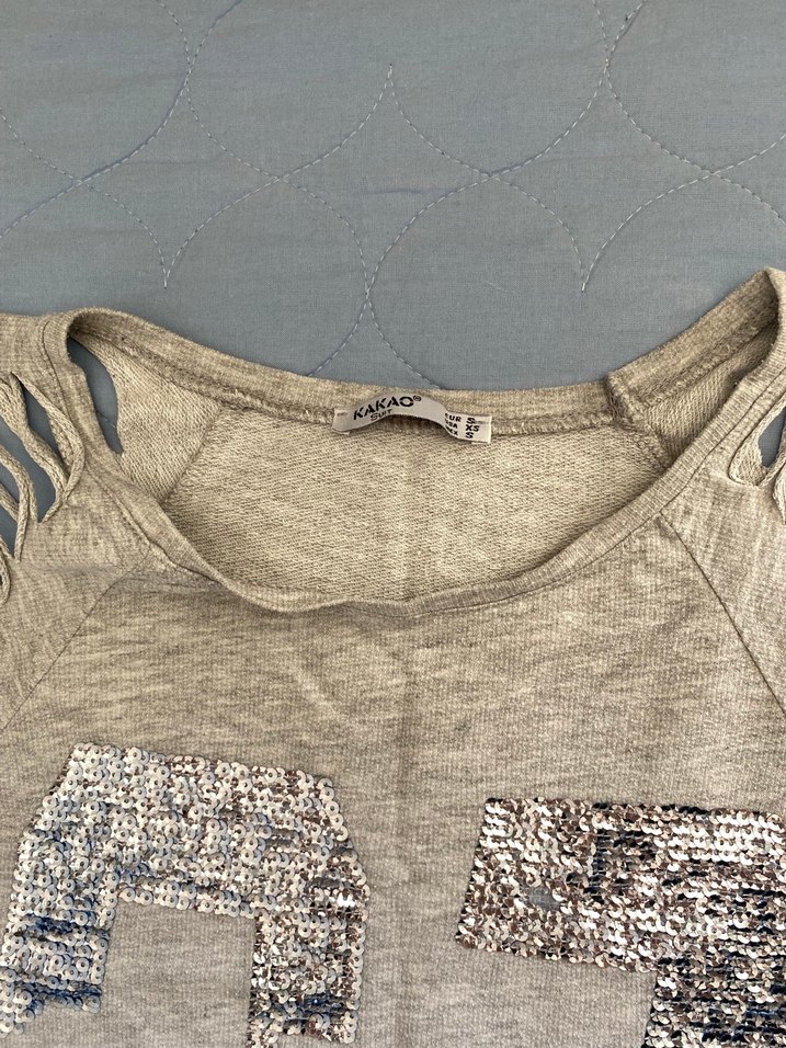 Gri elbise - Görsel 2