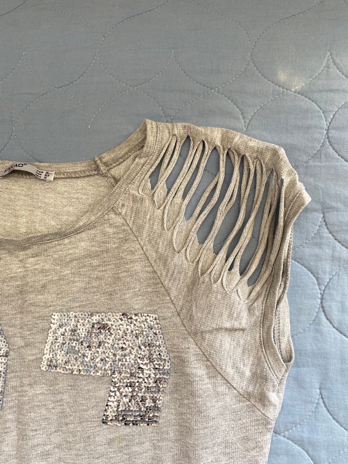 Gri elbise - Görsel 3