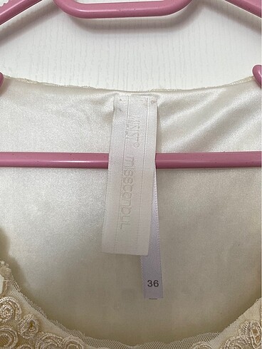 elbise krem - Görsel 2