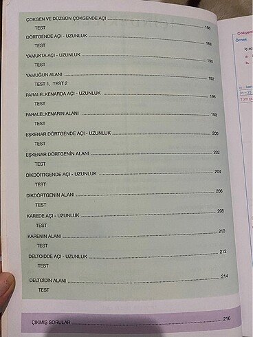 Beden Eis yayınları matematik geometri