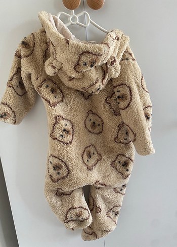 LCW Ayıcıklı Kürklü Erkek Bebek Tulum - Görsel 2