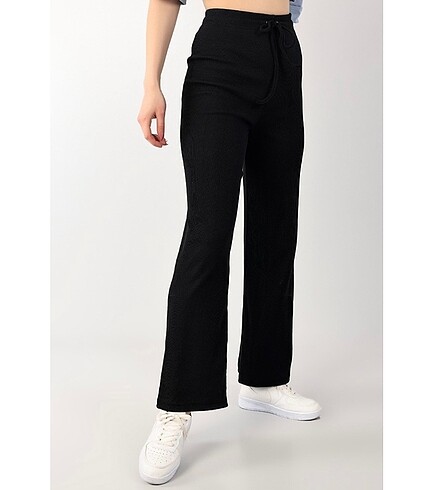 Trendyol & Milla SİYAH FİTİLLİ PANTALON-EŞOFMAN