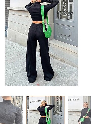 SİYAH İKİLİ TAKIM - Görsel 3