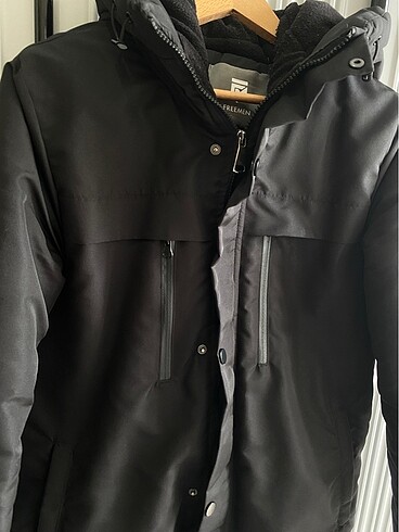 ERKEK SİYAH KABAN / MONT - Görsel 5