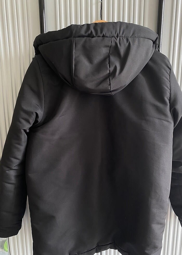 ERKEK SİYAH KABAN / MONT - Görsel 3