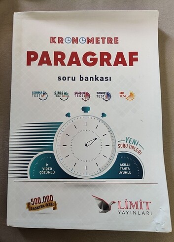 Kronometre paragraf limit yayınları soru bankası 