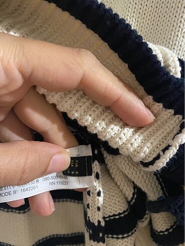 s Beden beyaz Renk Massimo dutti hırka