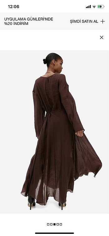m Beden H&M elbise