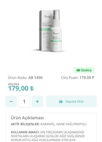 Homm Nefes Tazeleyici Sprey 25 ml - Görsel 2