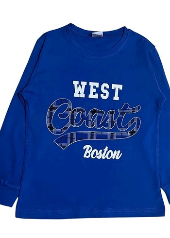 Erkek Lacivert Sokak Stili Pijama Takımı - Görsel 2