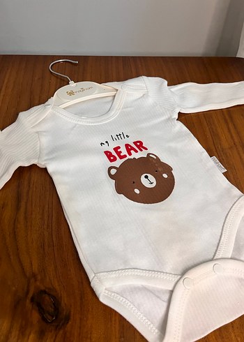 Uzun Kollu Ayıcıklı Bebek Takımı - Görsel 3