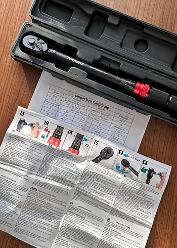 Tork anahtarı 3/8 72 dişli 2 yönlü lokma cırcır kolu - Görsel 7