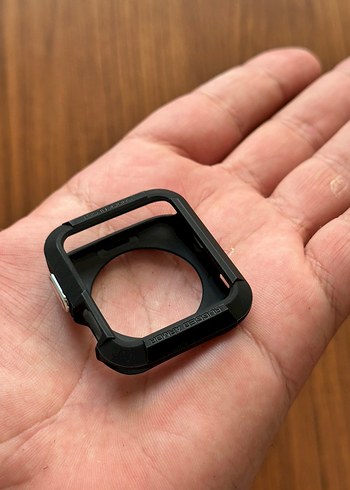 Spigen Apple Watch 42mm Siyah Kılıf - Görsel 2