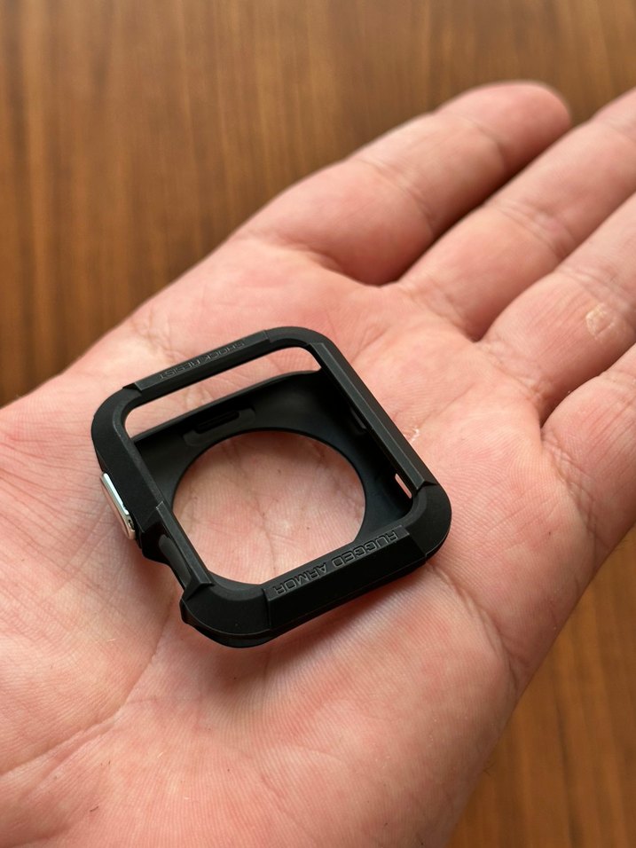 Spigen Apple Watch 42mm Siyah Kılıf - Görsel 2