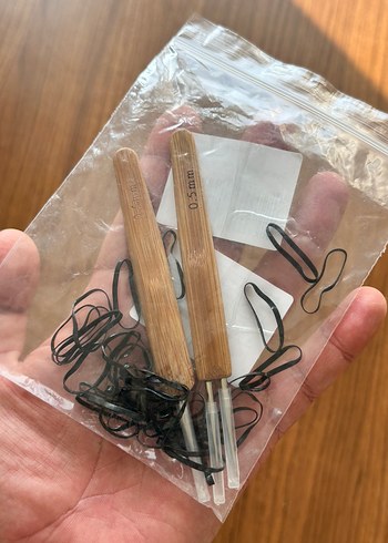 Dreadlocks Tığ, Rasta Kilitleri, 0,5 mm (1 Kanca ve 2 Kanca) - Görsel 7