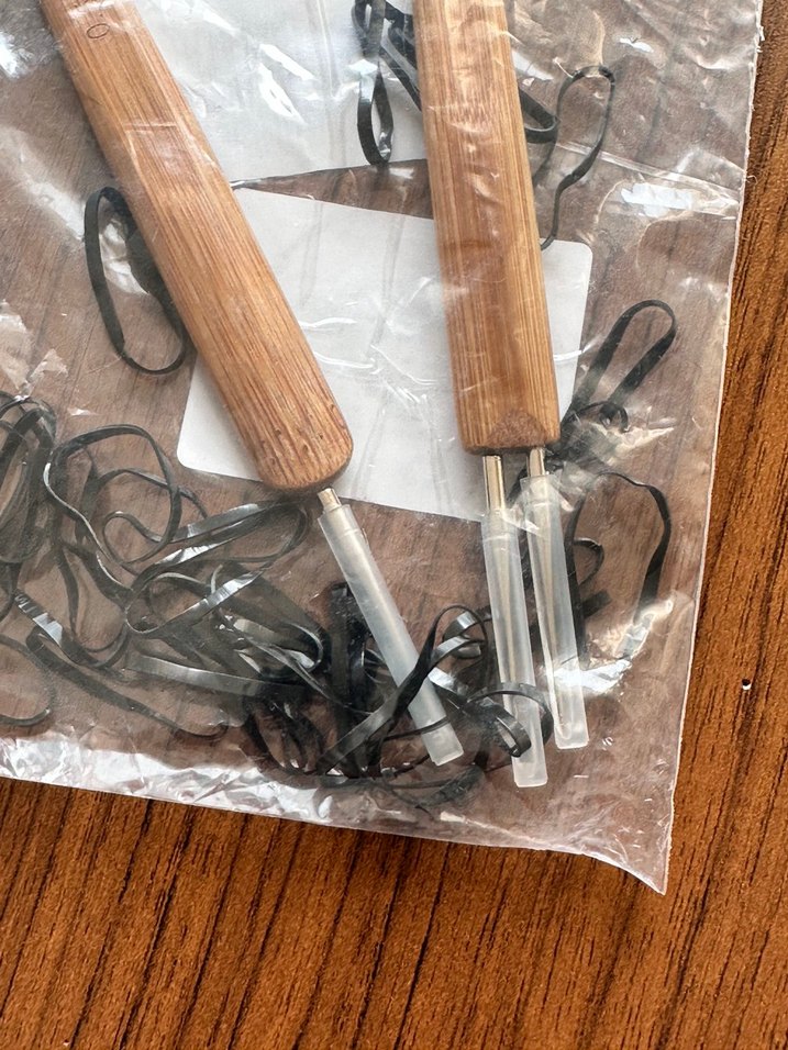 Dreadlocks Tığ, Rasta Kilitleri, 0,5 mm (1 Kanca ve 2 Kanca) - Görsel 5