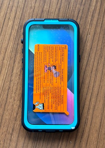 14 pro max su geçirmez kılıf dahili 9h tamperli 360derece koruma - Görsel 4