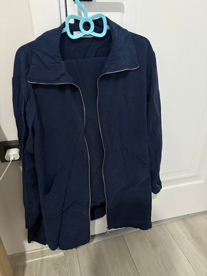 Lacivert Midi pantolon takım - Görsel 4