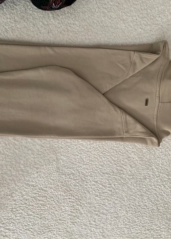 Bej Barbour Baskılı Kapüşonlu Sweatshirt - Görsel 10