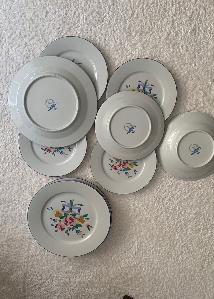 Lynns porselen vintage tabak - Görsel 4