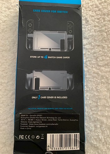 GameSir GP201 Siyah Nintendo Switch kılıf - Görsel 3