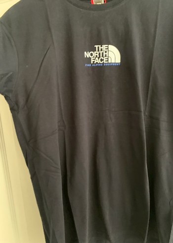 Erkek siyah The North Face Baskılı Tişört - Görsel 3