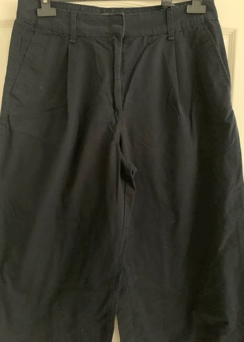 Kadın Lacivert Rahat Kesim Pantolon - Görsel 10