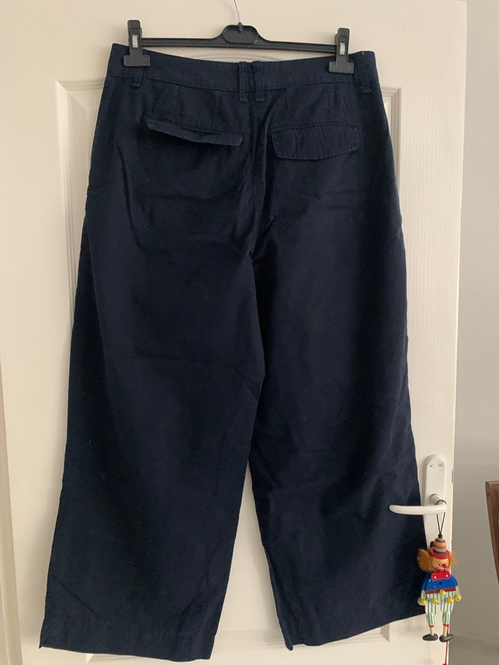 Kadın Lacivert Rahat Kesim Pantolon - Görsel 2