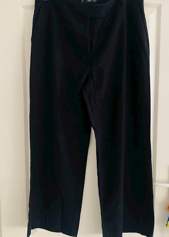 Siyah mango Kadın Kumaş Pantolon - Görsel 4
