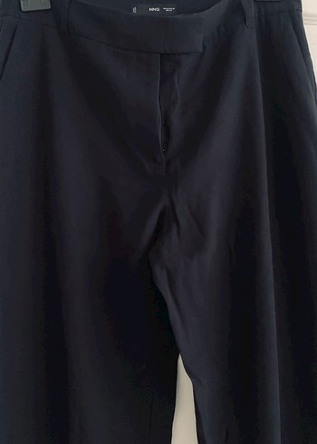 Siyah mango Kadın Kumaş Pantolon - Görsel 5