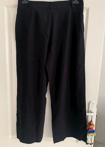 Siyah mango Kadın Kumaş Pantolon - Görsel 10