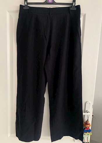 Siyah mango Kadın Kumaş Pantolon - Görsel 9