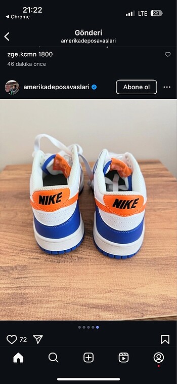 Nike nike spor ayakkabı