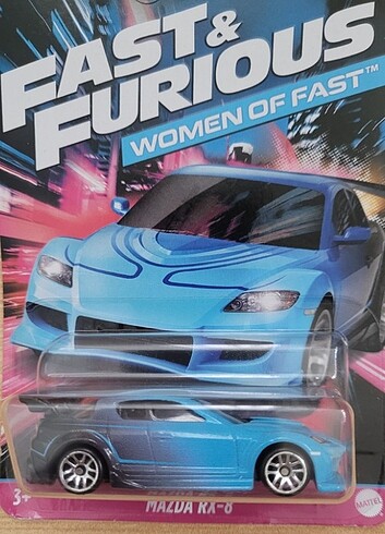 Beden Hot Wheels Fast&Furious Women of fast Mazda RX-8