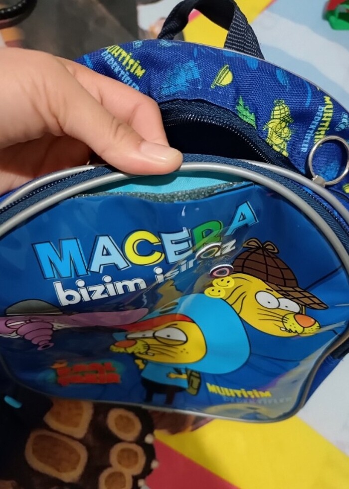 Kral şakir anaokulu çantası  - Görsel 5